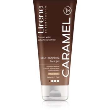 Lirene Perfect Tan gel autobronzant faciale - imagine 2